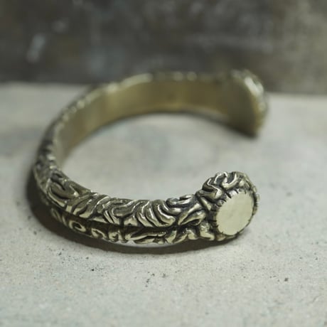 brain bangle eyeless brass