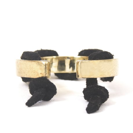 holelace ring brass