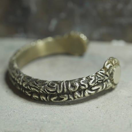 brain bangle eyeless brass