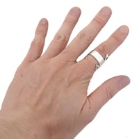 roll thunder ring silver