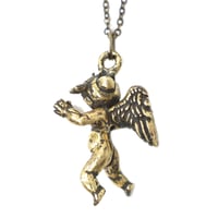 flyangel necklace brass