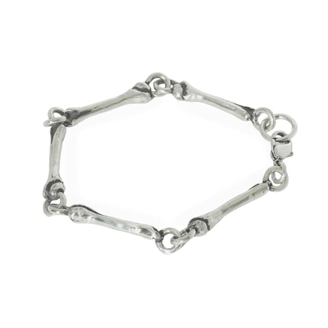bones bracelet silver