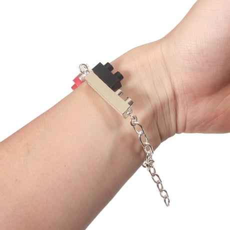 block bracelet silver