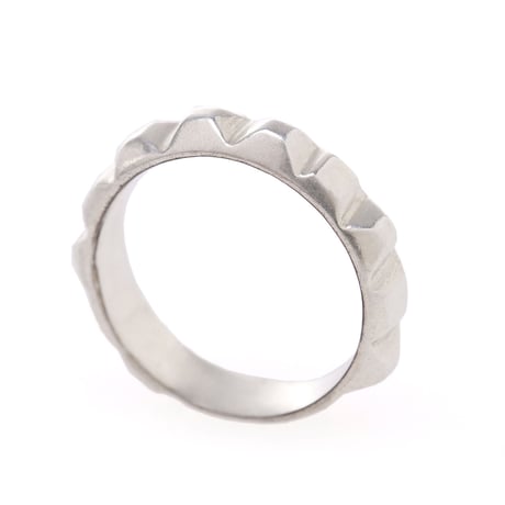 studs ring silver