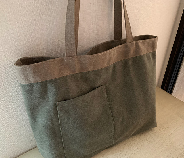 一澤帆布製　トートバック　ボストンバック　カーキ　ヴィンテージ 一澤帆布製 トートバック ボストンバック カーキ ヴィンテージ