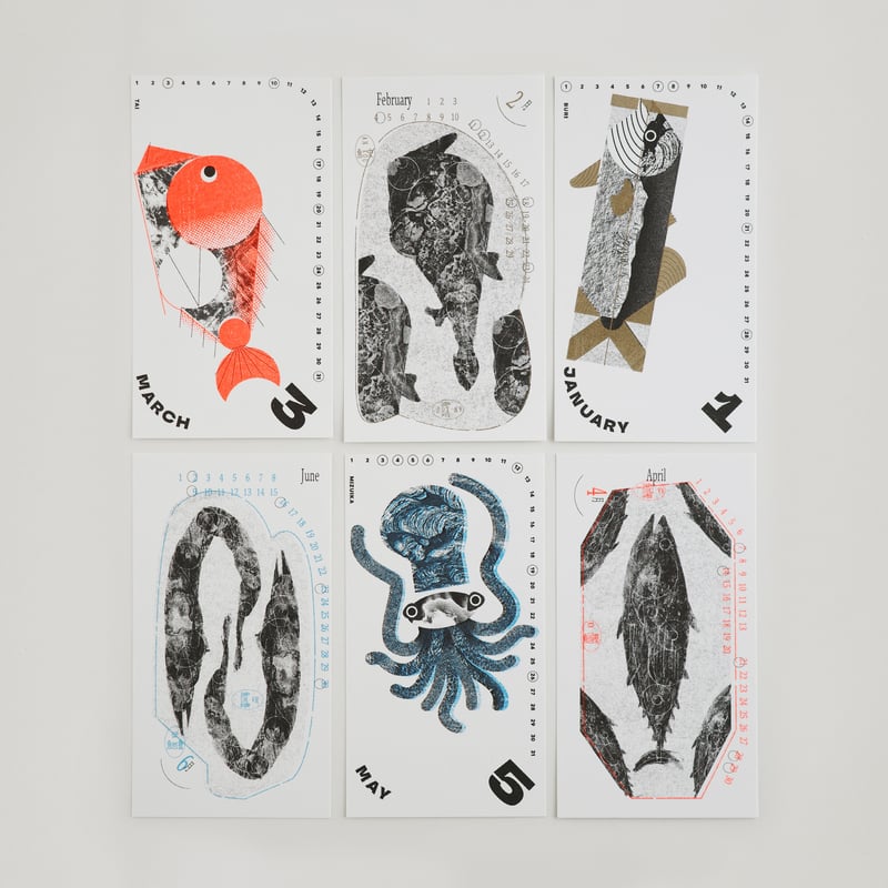 日々の肴 2024年版カレンダー | obana no store