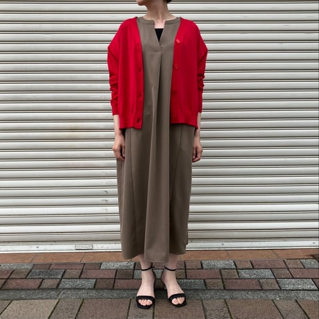 Dignite collier スキッパーロングワンピース