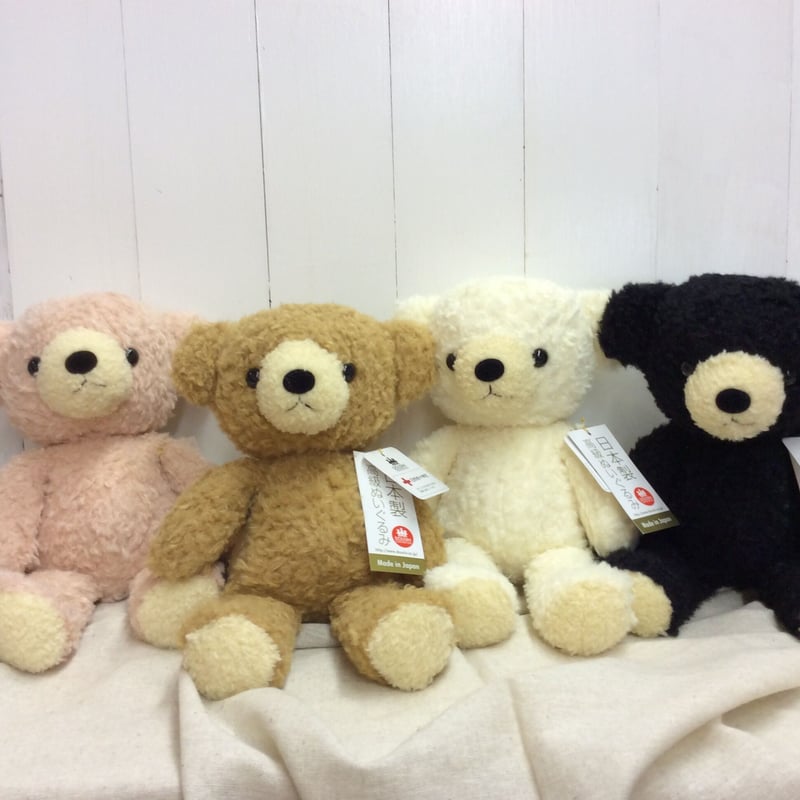 クマのフカフカぬいぐるみ【M】 | pressé