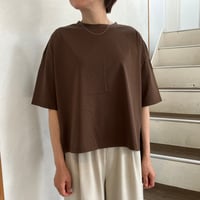 tricot tricot 裾レースTシャツ