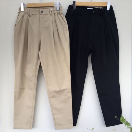 WESTWOOD OUTFITTERS   きれいめムジのタックテーパード