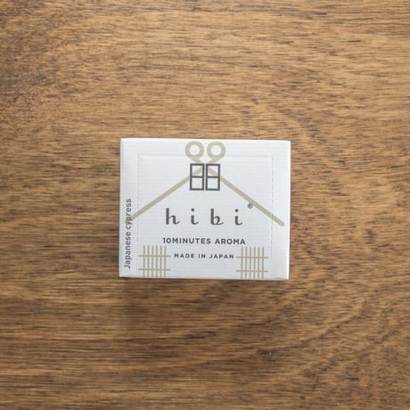 【hibi 10minutes aroma】和の香り／ラージボックス（マット付）