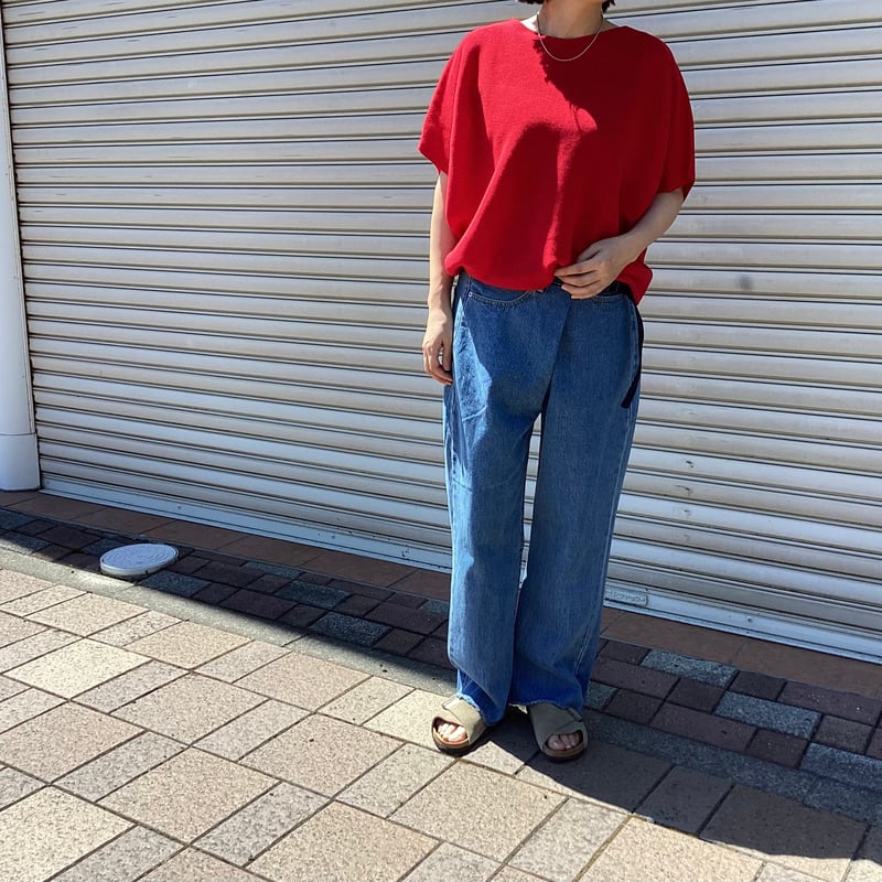 TRANOI.アンバランスデニムパンツ　サイズ0 楽天市場】【TRANOI.】 トラノイ アンバランスデニムパンツ 定番