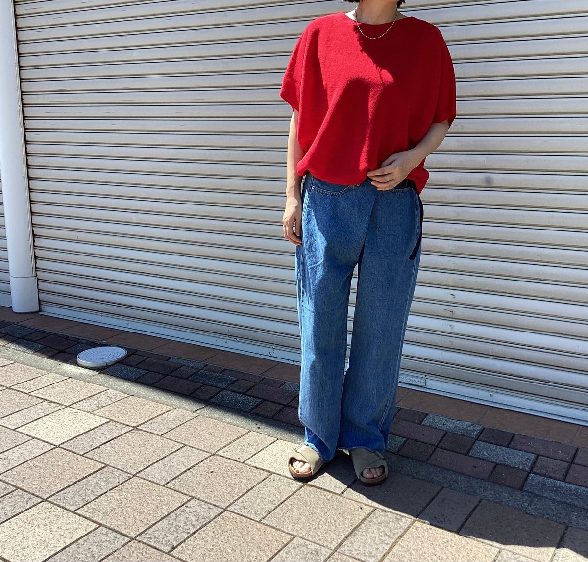 TRANOI.アンバランスデニムパンツ　サイズ0 楽天市場】【TRANOI.】 トラノイ アンバランスデニムパンツ 定番