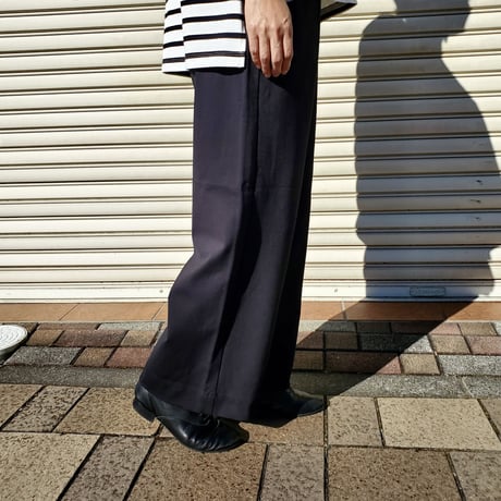 WESTWOOD OUTFITTERS きれいめムジの ロングワイドパンツ