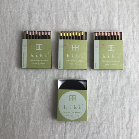 【Hibi 10minutes aroma】hibi garden.3種ギフトボックス