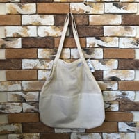 【ダルトン】コットンハーフメッシュバッグ
