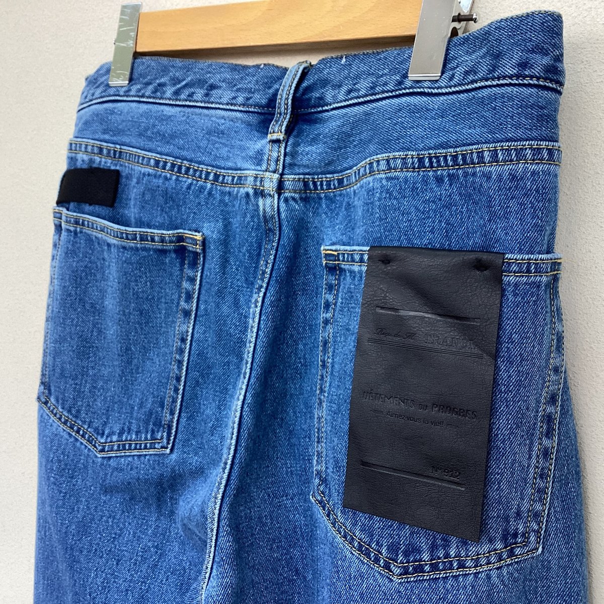 TRANOI.アンバランスデニムパンツ | pressé