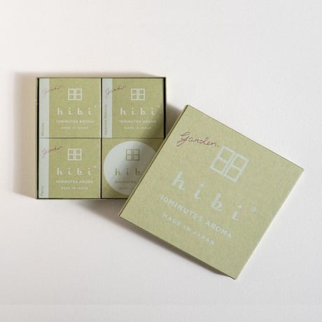【Hibi 10minutes aroma】hibi garden.3種ギフトボックス