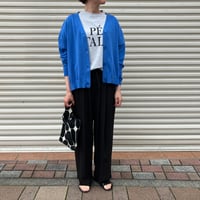 Dignite collier コットンVネックカーディガン