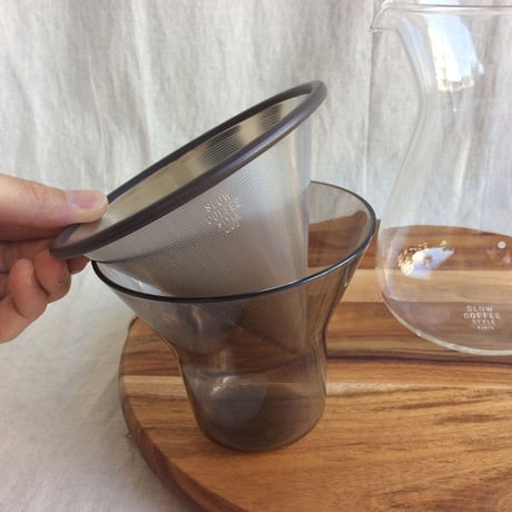 【KINTO】SCSコーヒーカラフェセット2cups　ステンレス