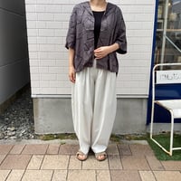 TRANOI.アンバランスデニムパンツ | pressé