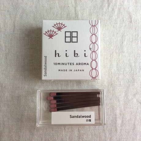 【hibi 10minutes aroma】和の香り（専用マットなし）