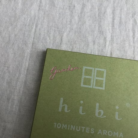 【Hibi 10minutes aroma】hibi garden.3種ギフトボックス
