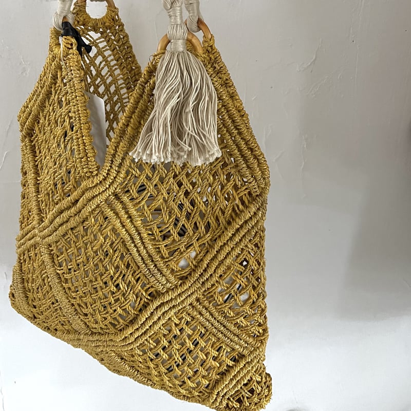 MIRACLE WORKS 阿修羅 9cm イエローバック 大峽製鞄のハンドバッグ－『レイロウ 28』ミニサイズ