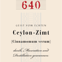 Nr.640  Ceylon Cinnamon from Pfeffersack＆Sohne