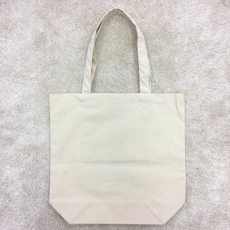 Printed Canvas Tote "Waves" / Natural