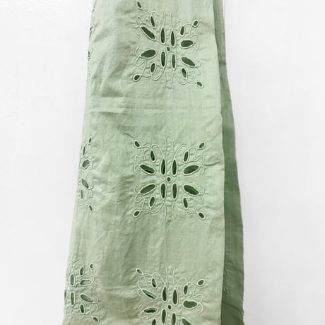 pdJ Light Weight Cotton Shawl / Celadon