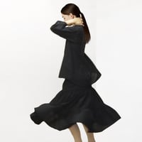 Tiered Skirt / Black