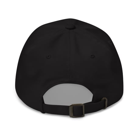 pdJ Dad Hat "Monogram" / Black