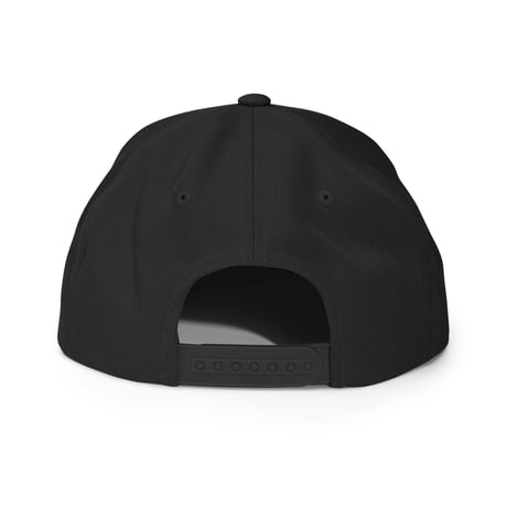 pdJ Snapback Hat "Monogram" / Black