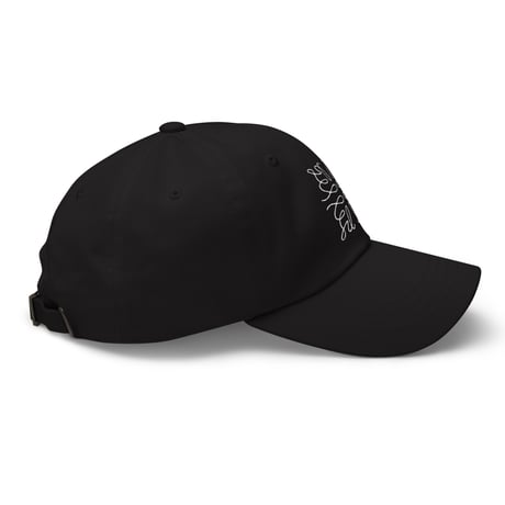 pdJ Dad Hat "Monogram" / Black