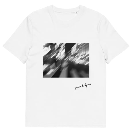 Unisex Printed Photo T-Shirt "Wandering" / White