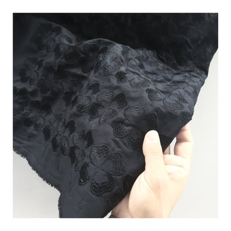 Woven Lace Vest / Black