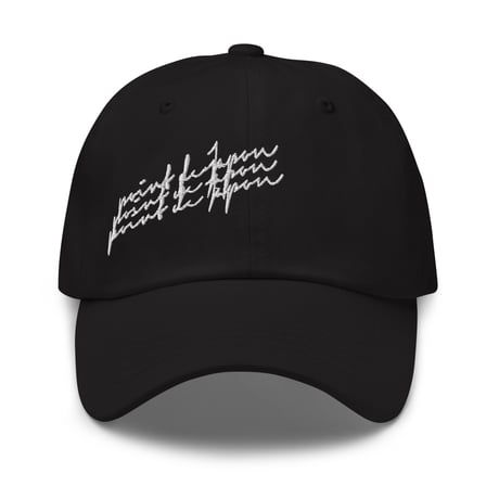 pdJ Dad Hat "Waves" / Black