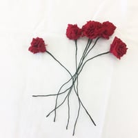 Artificial Flower / Carmine Red