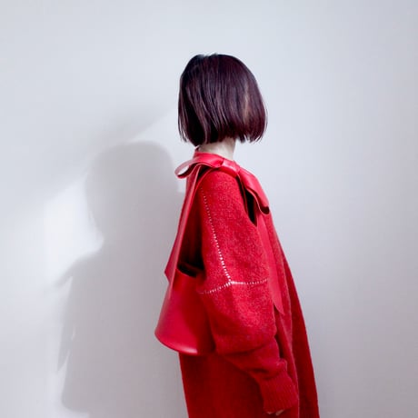 made from RINGOTEX  ／　BIG BOW BAG