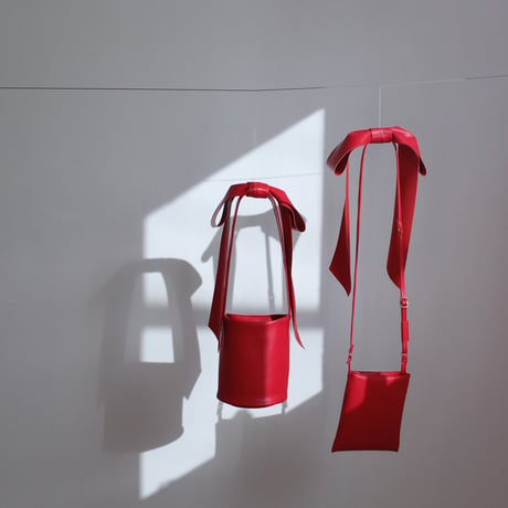 made from RINGOTEX  ／　BIG BOW BAG