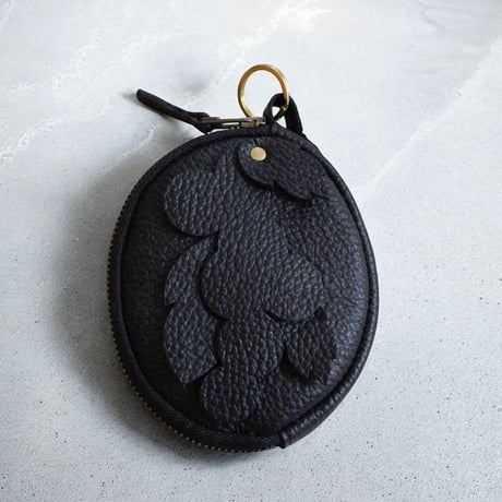 mimosa leather compact wallet