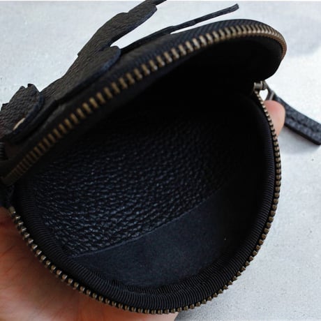 mimosa leather compact wallet