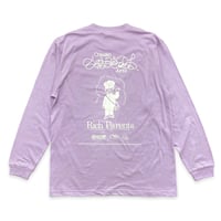 千紗子と純太 中学生ロングスリーブTシャツ