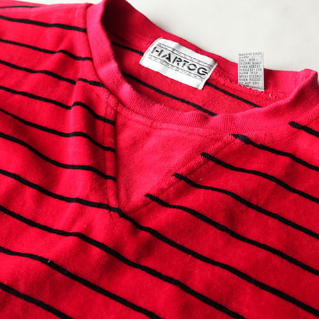 Border Pile Sweat Shirt