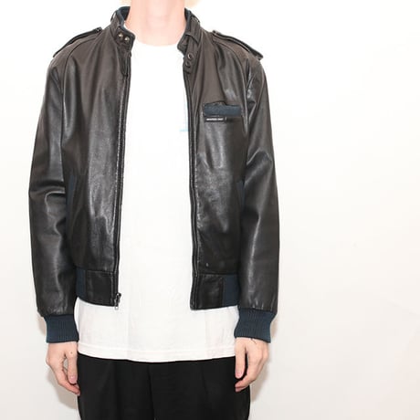 80s Members Only Leather Jacket