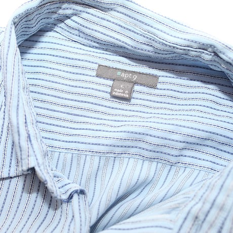 Rayon Stripe S/S Shirt