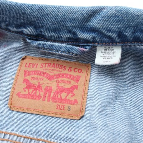 Levi's Bleach Denim Trucker Jacket