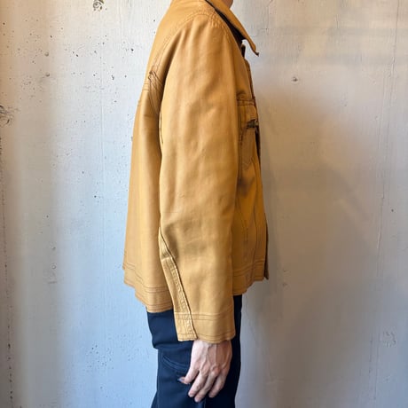 Suede Trucker Jacket Reversible