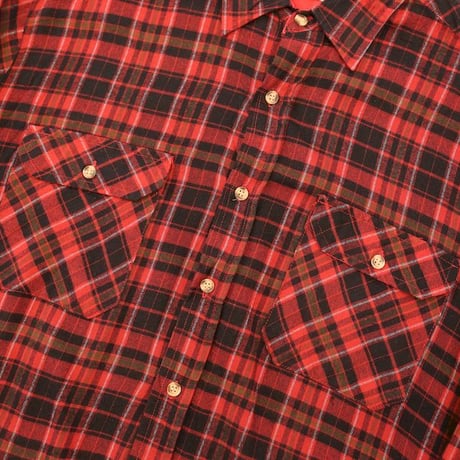 90's North West Territory Plaid Acrylic Shirt